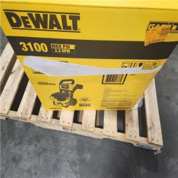 California AS-IS Dewalt 3100 PSI Pressure Washer W/ Honda Easy start GCV 170 Motor