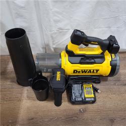 AS-IS FLEXVOLT 60V MAX 160 MPH 760 CFM Brushless Cordless  and Charger