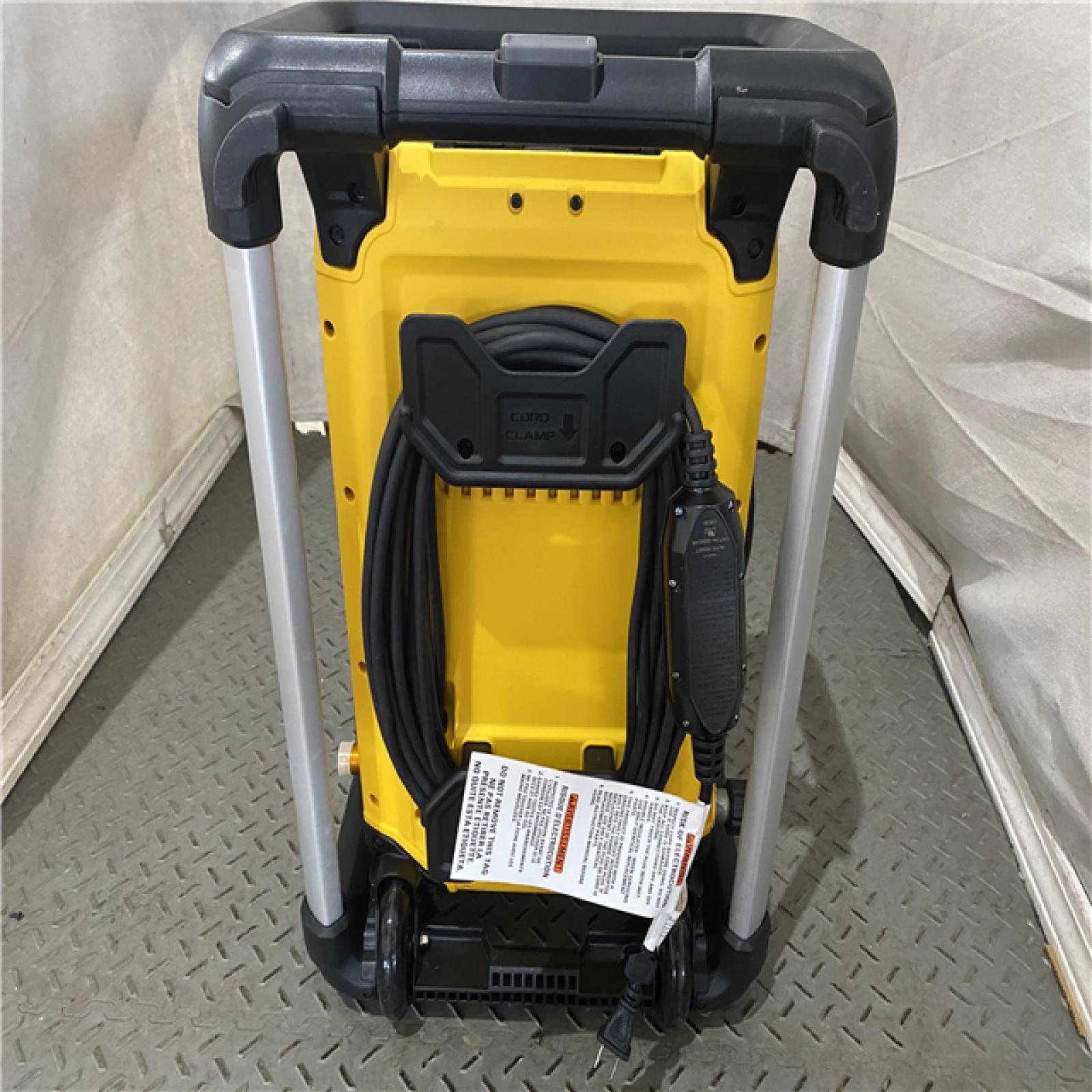 Houston location AS-IS DEWALT Electric Pressure Washer  2100 PSI  Jobsite Power Washer DWPW2100