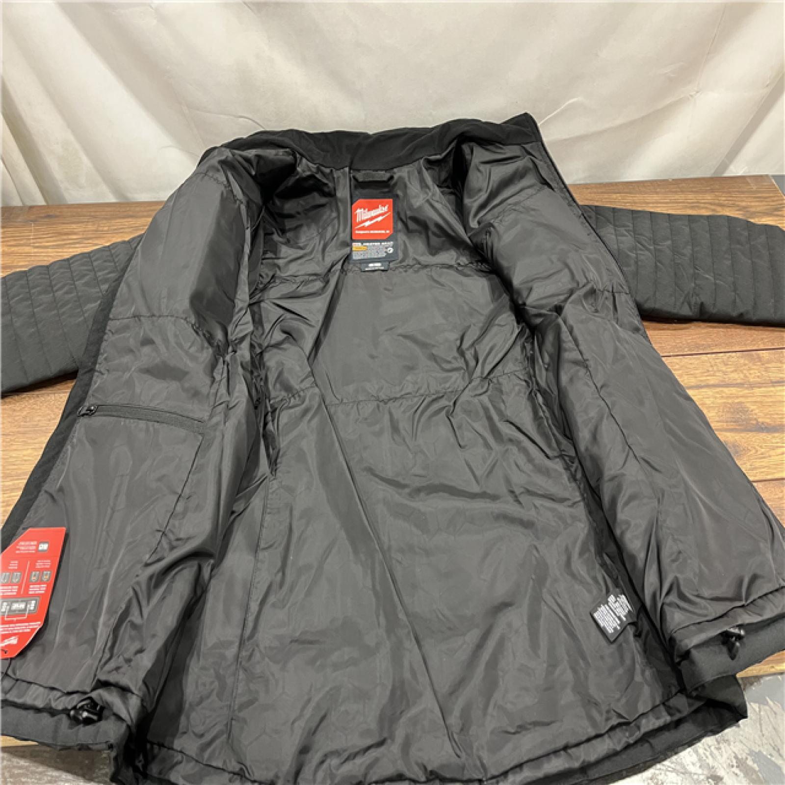 AS IS Heated Jacket,Zipper,L,Polyester