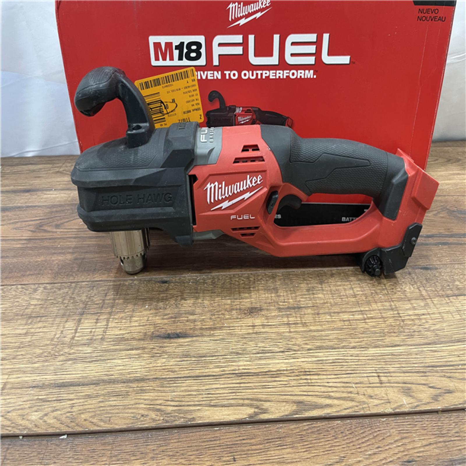 AS-IS Milwaukee M18 FUEL GEN II Brushless Cordless 1/2 in. Hole Hawg Right Angle Drill (Tool-Only)