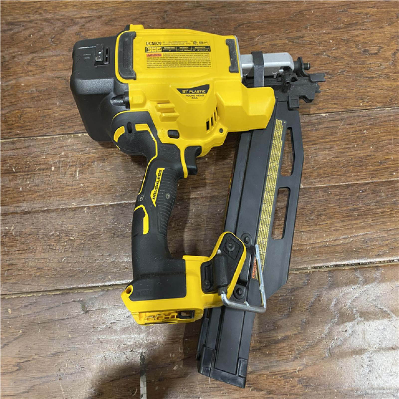 AS-ISDEWALT 20-Volt 21Â° Cordless Framing Nailer (Tool-Only)