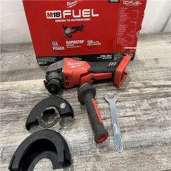 AS-IS Milwaukee 2880-20 M18 FUEL 18-Volt Lithium-Ion Brushless Cordless 4-1/2 in./5 in. Grinder W/Paddle Switch (Tool-Only)