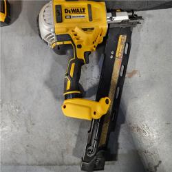 HOUSTON LOCATION - AS-IS DeWalt 20V MAX Collated Cordless Framing Nailer Tool Kit with Rafter Hook