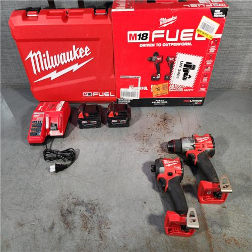 HOUSTON LOCATION - AS-IS M18 FUEL 18V Lithium-Ion Brushless Cordless Hammer Drill and Impact Driver Combo Kit (2-Tool) with 2 Batteries