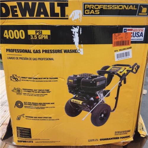 Dallas Location - As-Is DXPW61373 Dewalt 4000 PSI Gas Pressure Washer