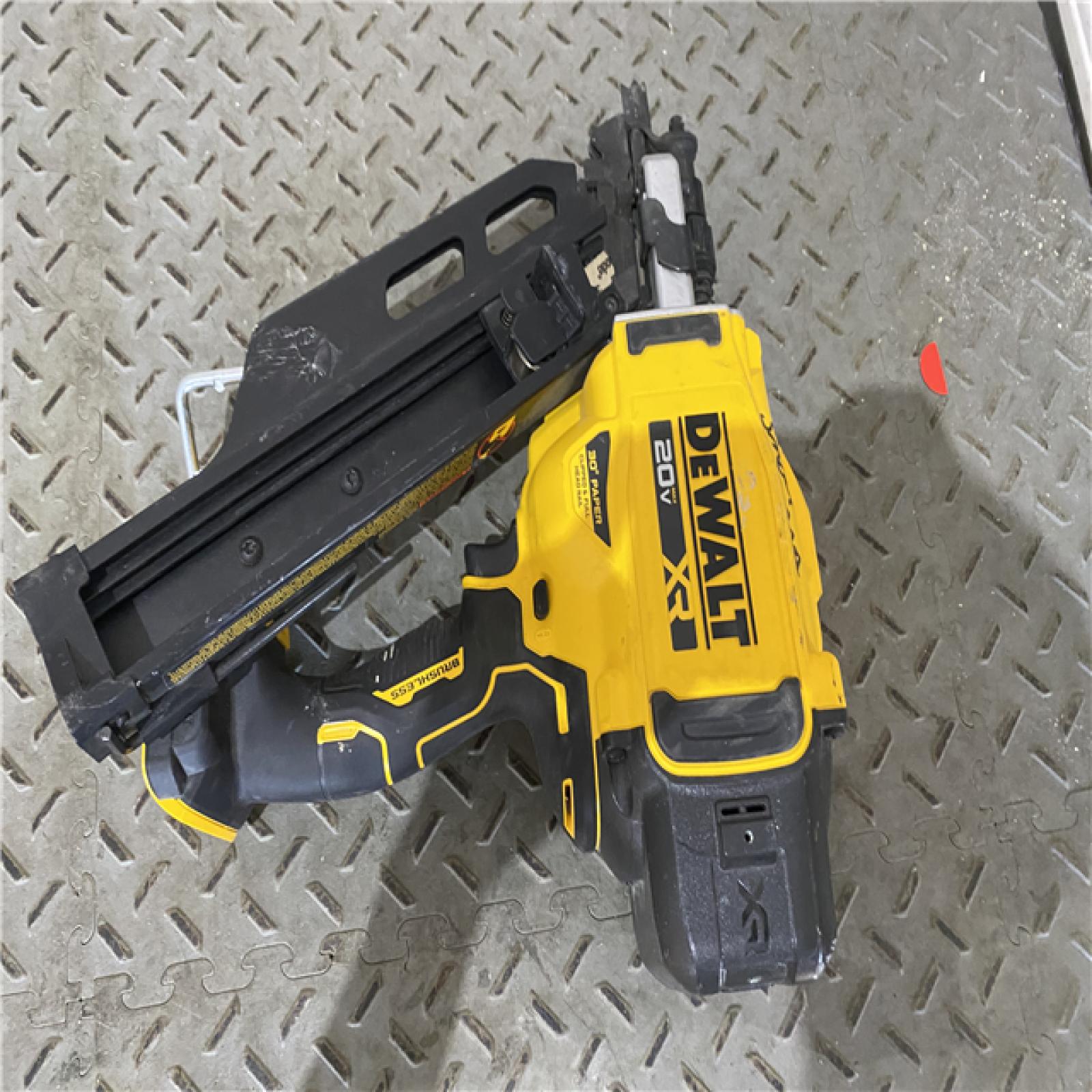 Houston location AS-IS DEWALT 20-Volt 30Â° Cordless Framing Nailer (Tool-Only)