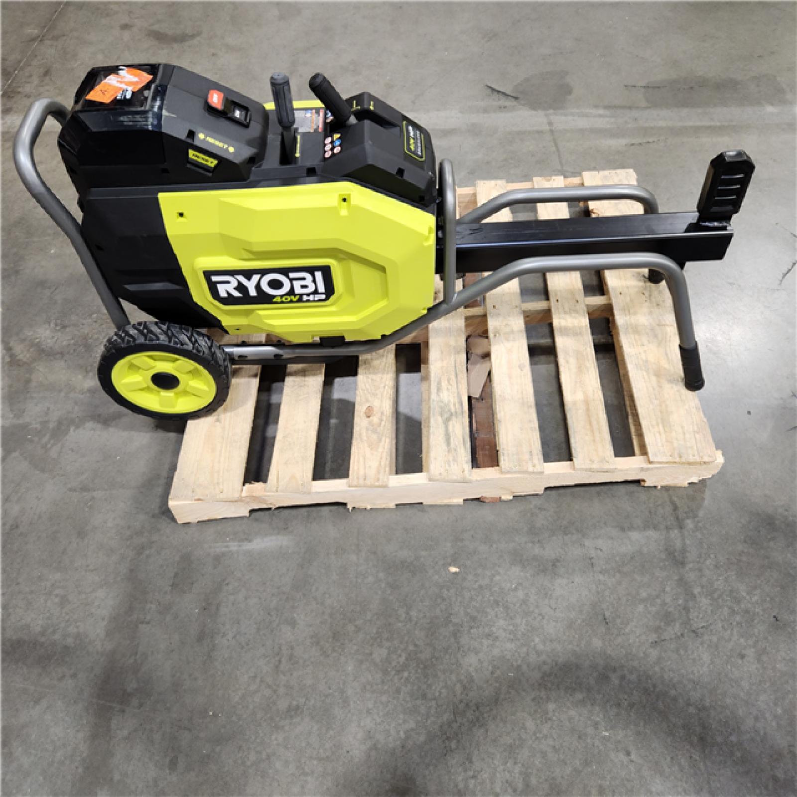 Dallas Location - As-Is RYOBI 40V HP Battery Electric Log Splitter - Tool Only