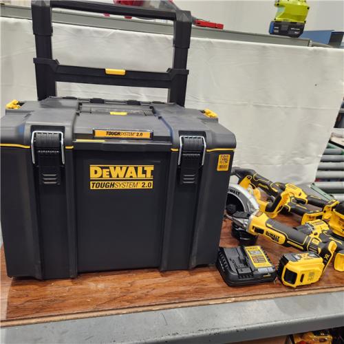 AS-IS Dewalt 20-Volt MAX ToughSystem Lithium-Ion 6-Tool Cordless Combo Kit