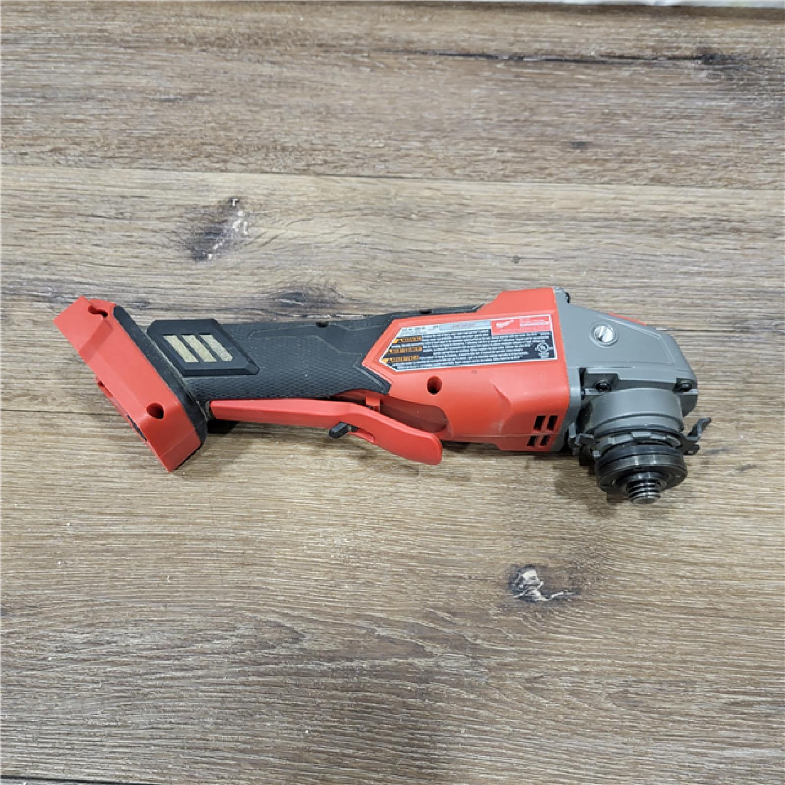 AS-IS Milwaukee 2880-20 M18 FUEL 18-Volt Lithium-Ion Brushless Cordless 4-1/2 in./5 in. Grinder W/Paddle Switch (Tool-Only)