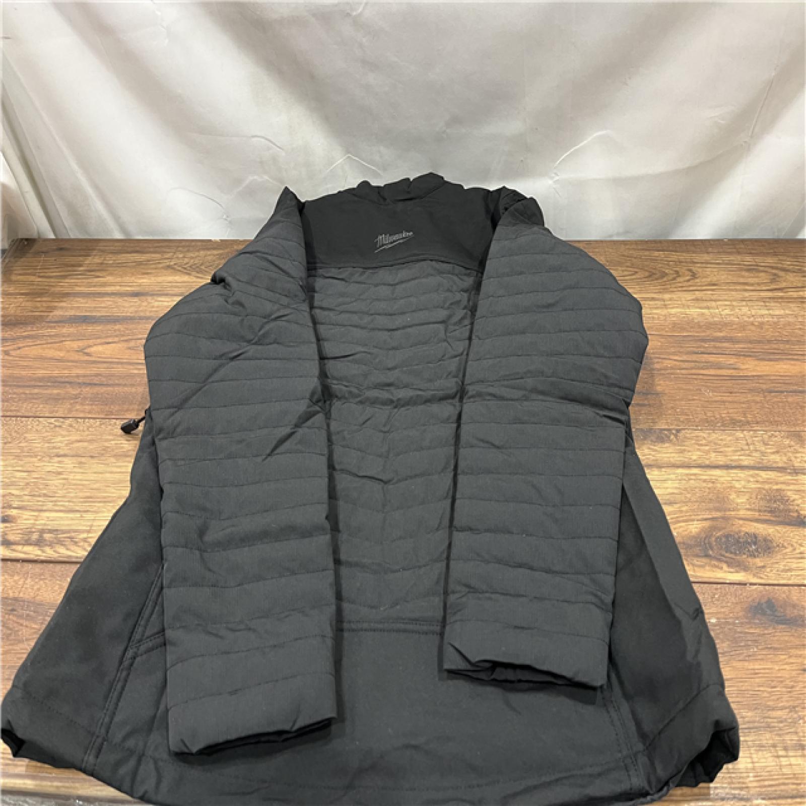 AS-IS Heated Jacket,Zipper,L,Polyester