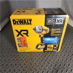 HOUSTON LOCATION - AS-IS (APPEARS LIKE NEW) DeWalt DCF900H1 20V MAX* XR 1/2 in. High Torque Impact Wrench with Hog Ring Anvil and POWERSTACK 5.0Ah Battery