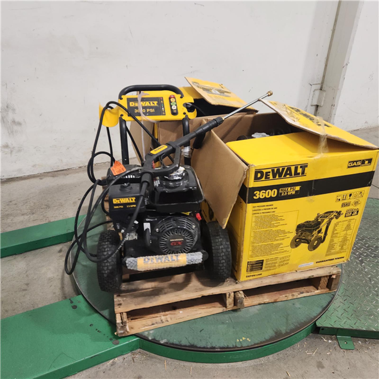 Dallas Location - As-Is DeWalt DXPW61299 3600 PSI 2.5 GPM Gas Pressure Washer(Lot Of 3)