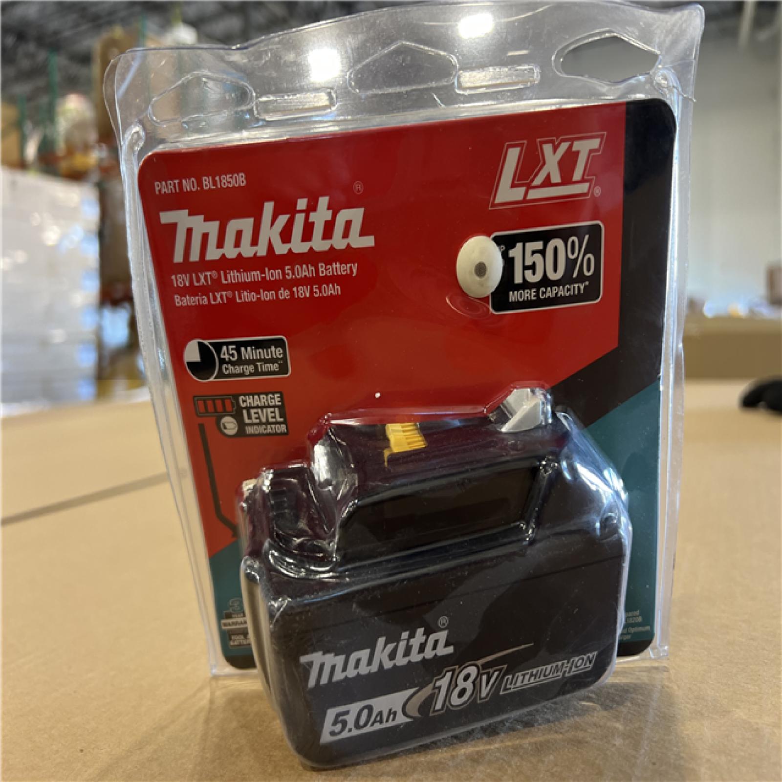 NEW! - Makita 18V LXT Lithium-Ion High Capacity Battery Pack 5.0Ah with Fuel Gauge