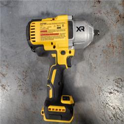 HOUSTON LOCATION - AS-IS DEWALT 20V MAX* XR 1/2  High Torque Impact Wrench with Hog Ring Anvil