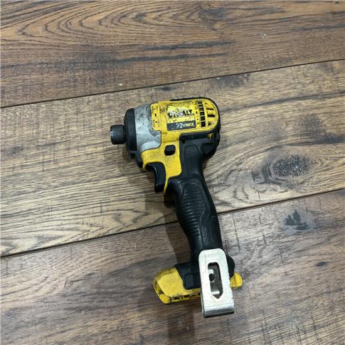 AS-IS DEWALT 20-Volt Maximum XR Cordless Brushless 1/4 in. 3-Speed Impact Driver (Tool-Only)