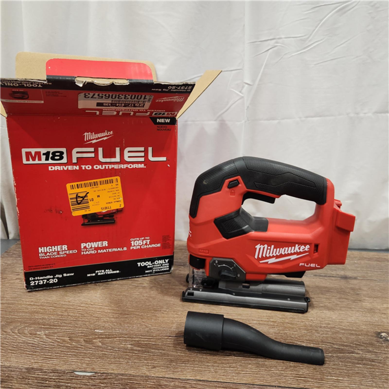 AS-IS M18 FUEL 18V Lithium-Ion Brushless Cordless Jig Saw (Tool-Only)