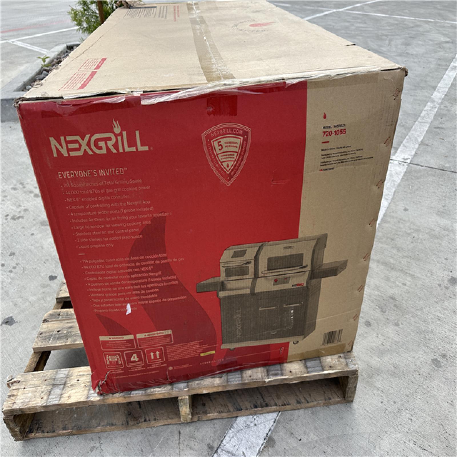 California AS-IS Nexgril Neevo 720 Plus Digital Smart Grill