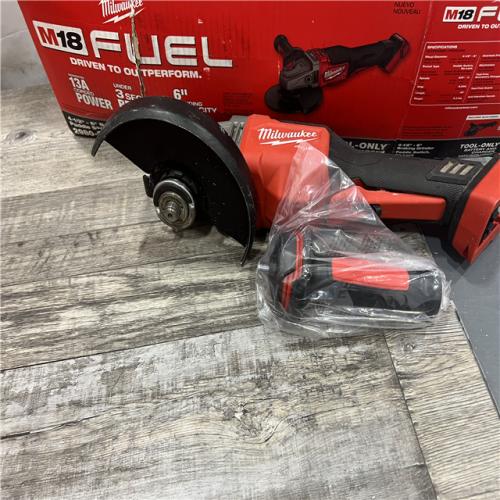 AS-IS Milwaukee 18V M18 FUEL Lithium-Ion Brushless Cordless Braking Grinder Paddle Switch (Tool Only)