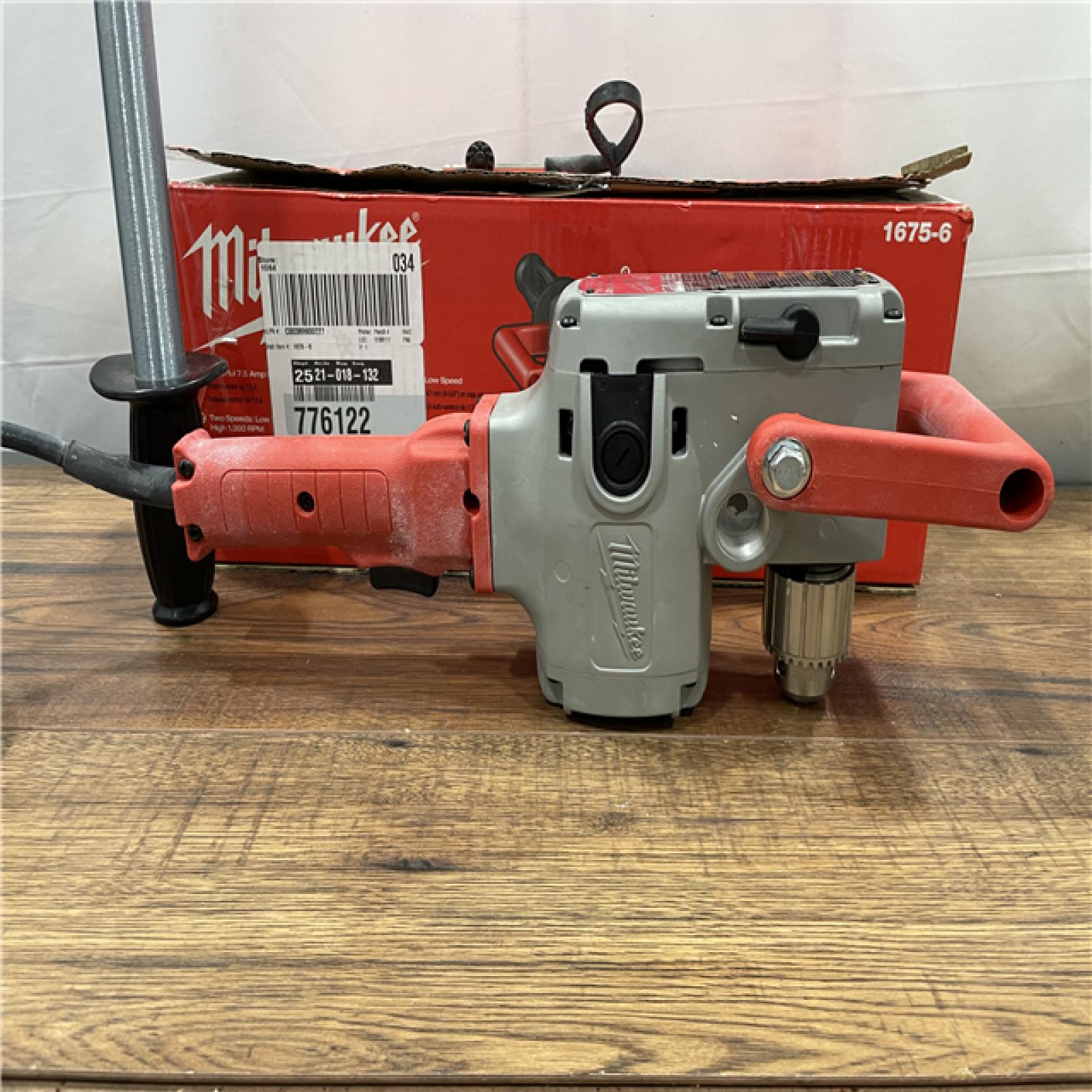 AS-IS Milwaukee 7.5 Amp 1/2 in. Hole Hawg Heavy-Duty Corded Drill
