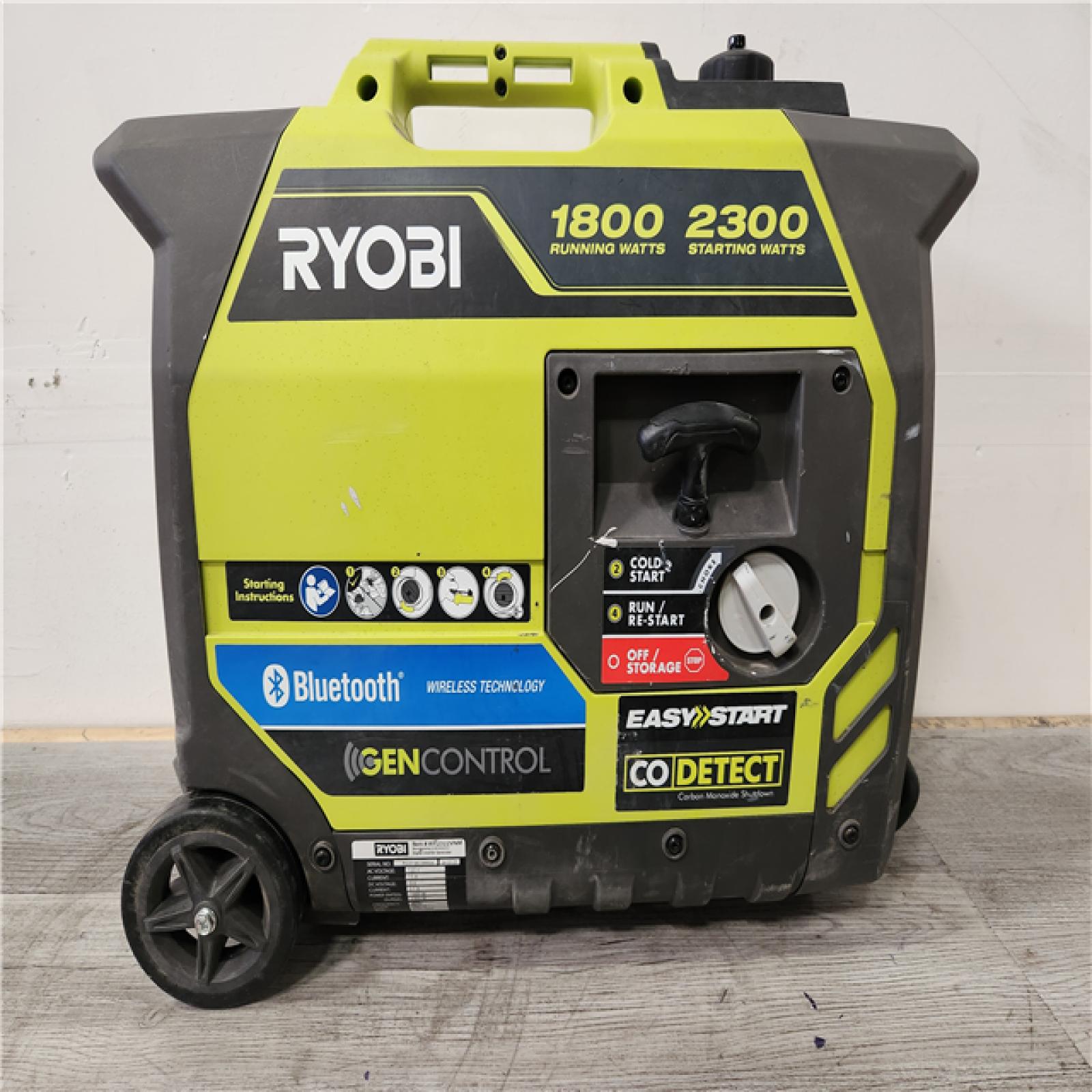 Phoenix Location RYOBI 2,300-Watt Recoil Start Bluetooth Super Quiet Gasoline Powered Digital Inverter Generator with CO Shutdown Sensor