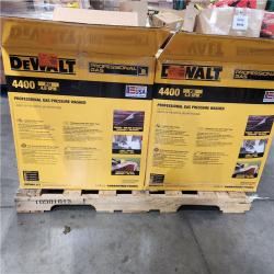 Dallas Location - As-Is DXPW61377 Dewalt 4400 PSI Pressure Washer (Lot Of 2)