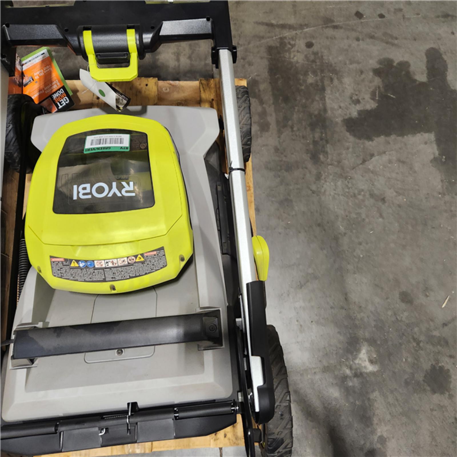 DALLAS LOCATION - AS-IS RYOBI 40V HP Brushless 21 in. Cordless Battery Walk Behind Self-Propelled Lawn Mower