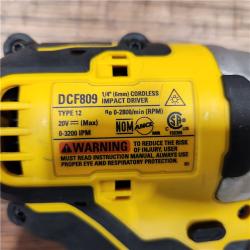 AS-IS DEWALT ATOMIC 20V MAX* Brushless Cordless Compact 1/4 in. Impact Driver Kit