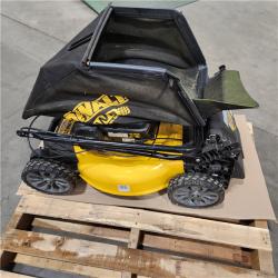 DALLAS LOCATION - AS-IS DEWALT 21 in. 150cc Briggs and Stratton 625ex Engine Rear Wheel Drive 2-in-1 Gas Self Propelled Walk Behind Lawn Mower