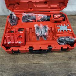 AS-IS Milwaukee-2674-22C M18 Short Throw Press Tool Kit W/ PEX Crimp Jaws