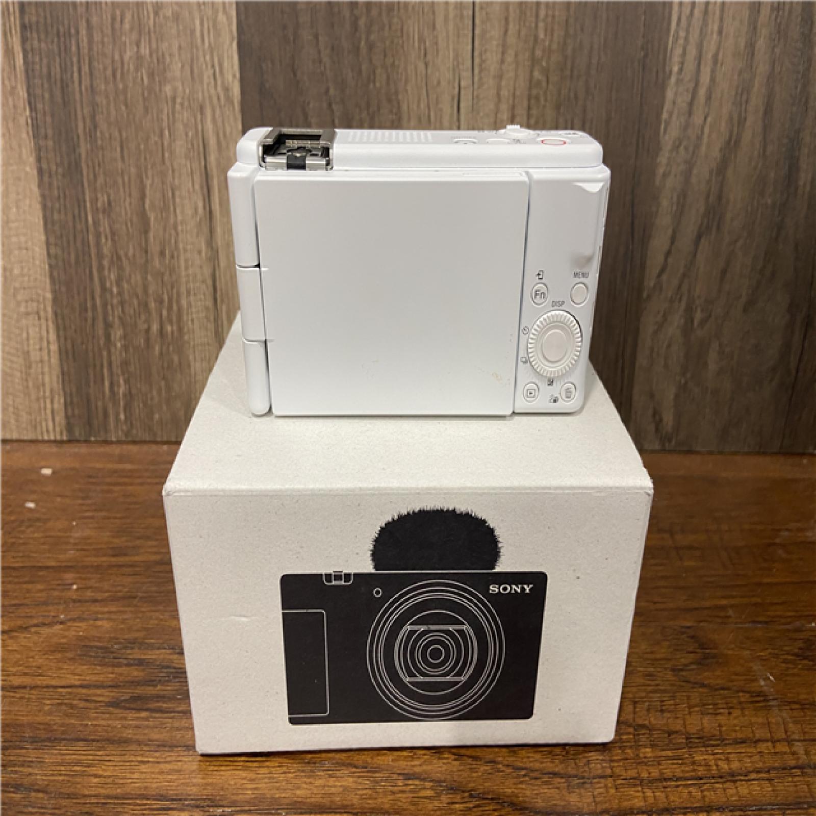 AS-IS Sony - ZV-1 II 20.1-Megapixel Digital Camera - White