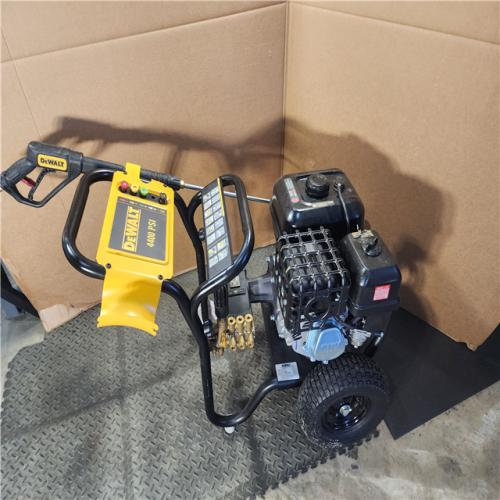 HOUSTON LOCATION - AS-IS DEWALT 4400 PSI 4.0 GPM Cold Water Gas Pressure Washer