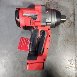 HOUSTON LOCATION - AS-IS (APPEARS LIKE NEW) Milwaukee 2867-20 18V M18 FUEL Lithium-Ion Brushless Cordless 1 High Torque Impact Wrench W/ ONE-KEY (Tool Only)