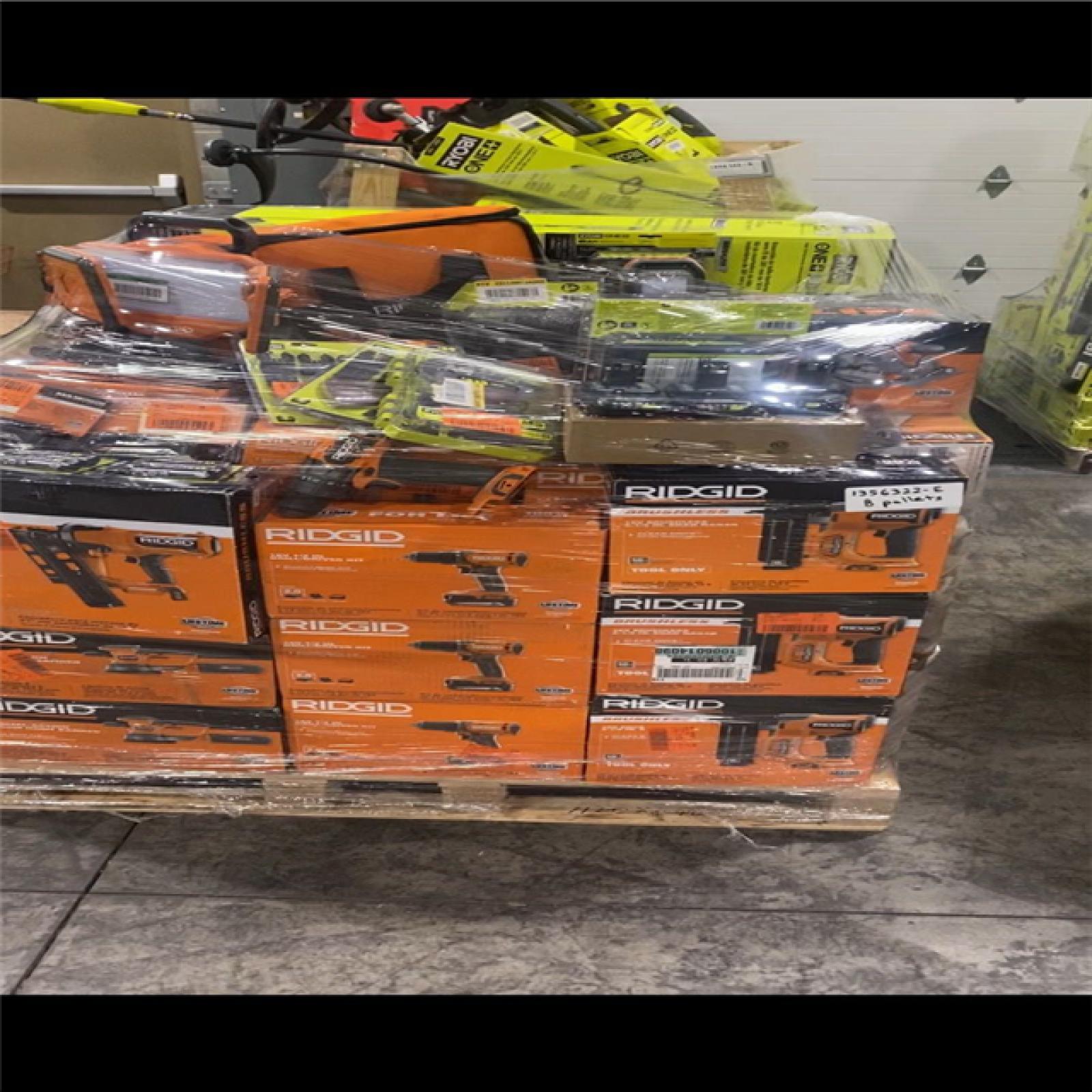 Pittston Location As-Is Power Tools Partial Truckload (8 pallets) 1356322-E