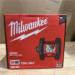 NEW! - Milwaukee M18 ROVER 18-Volt Lithium-Ion Cordless 1500 Lumens LED Flood Light (Tool-Only)