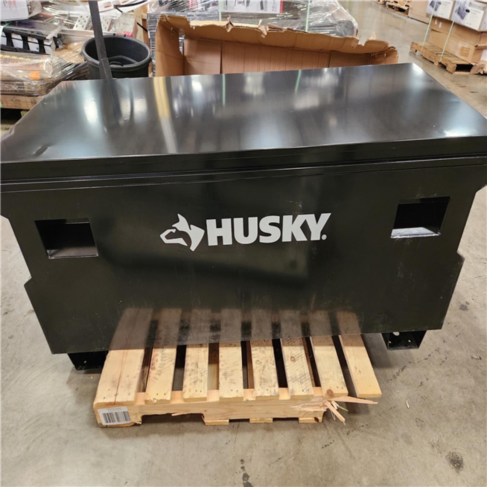 Phoenix Location Husky Tool Storage 60 in. W Black Steel Job Site Toolbox