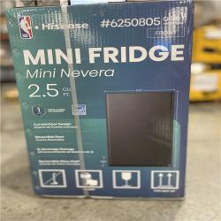 DALLAS LOCATION - Hisense 2.5-cu ft Mini Fridge (Black) ENERGY STAR