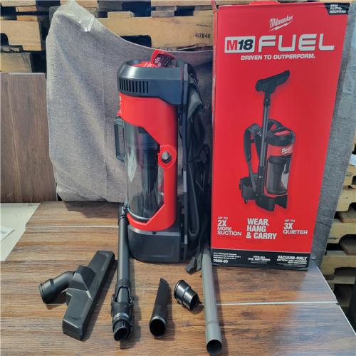 CALIFORNIA NEW MILWAUKEE M18 3-IN-1 BACKPACK VACUUM(BATTERY AND CHARGER NOT INCLUDED)