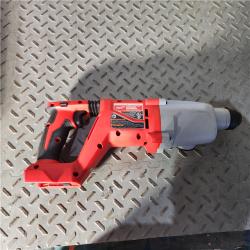 Houston location AS-IS MILWUAKEE M18 18V Lithium-Ion Brushless Cordless 1 in. SDS-Plus D-HandLE  Hammer (Tool-Only) NO D-HANDLE ROTARY