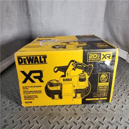 HOUSTON LOCATION - AS-IS DEWALT 20-Volt MAX 3-3/8 in. Cordless Brushless Bandsaw (Tool-Only)