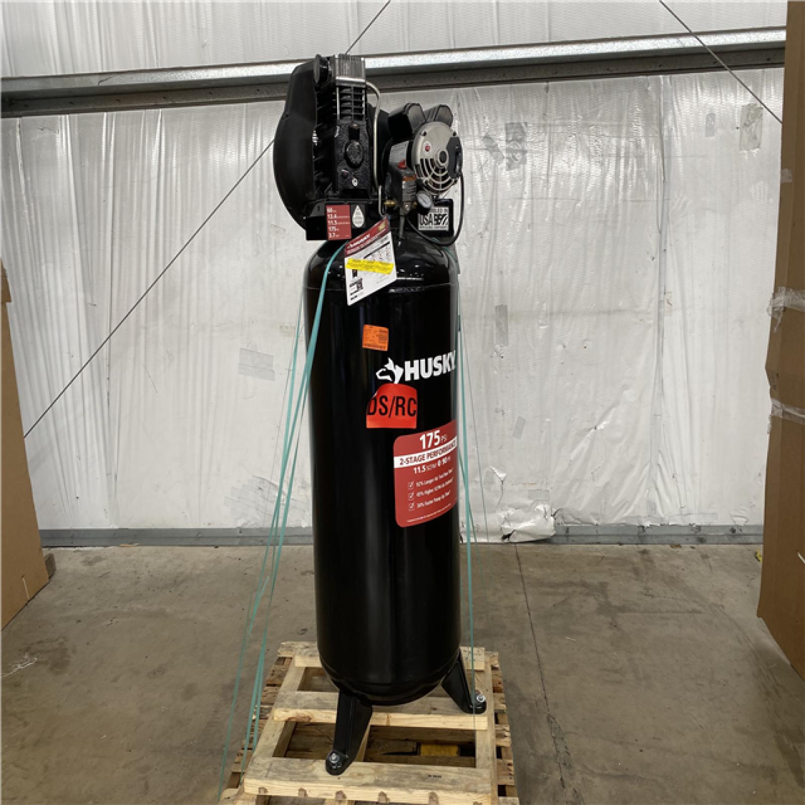 Houston Location AS IS - Husky 60gal Air Compressor