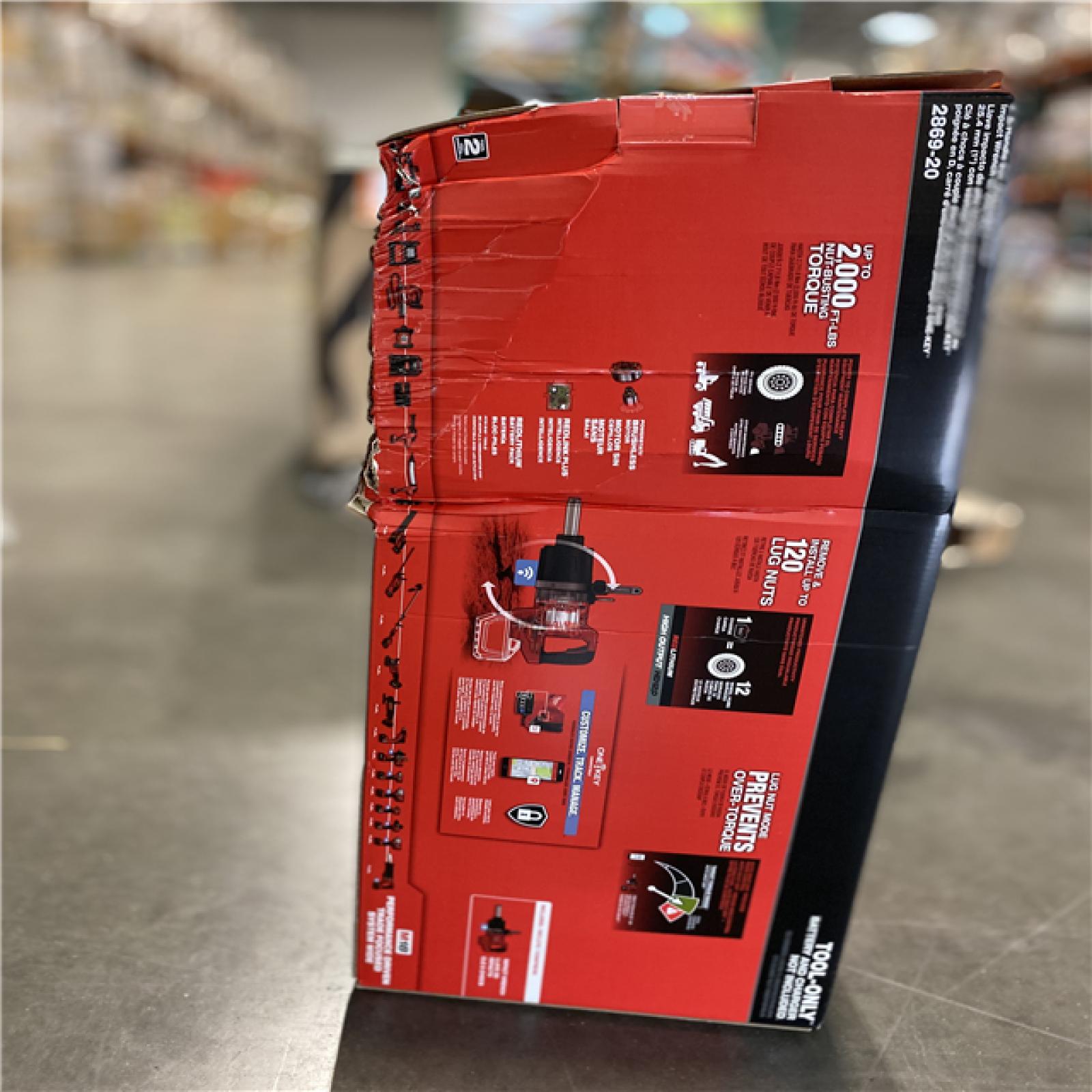 DALLAS LOCATION-  1/6 Milwaukee M18 FUEL 18V Lithium-Ion Brushless Cordless 1 in. Impact Wrench Extended Reach D-Handle (Tool-Only)