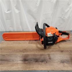 AS-IS 20 in. 50.2 Cc 2-Stroke Gas Rear Handle Chainsaw