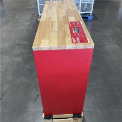 DALLAS LOCATION - Milwaukee Tool Storage 52 in. W Heavy Duty Red Mobile Workbench Cabinet