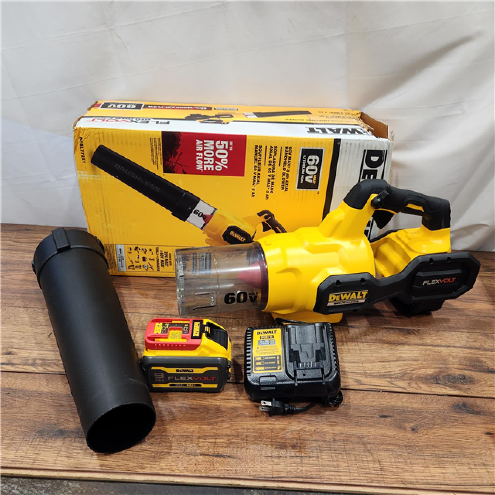 AS-IS DEWALT 60V MAX Brushless Cordless Handheld Leaf Blower