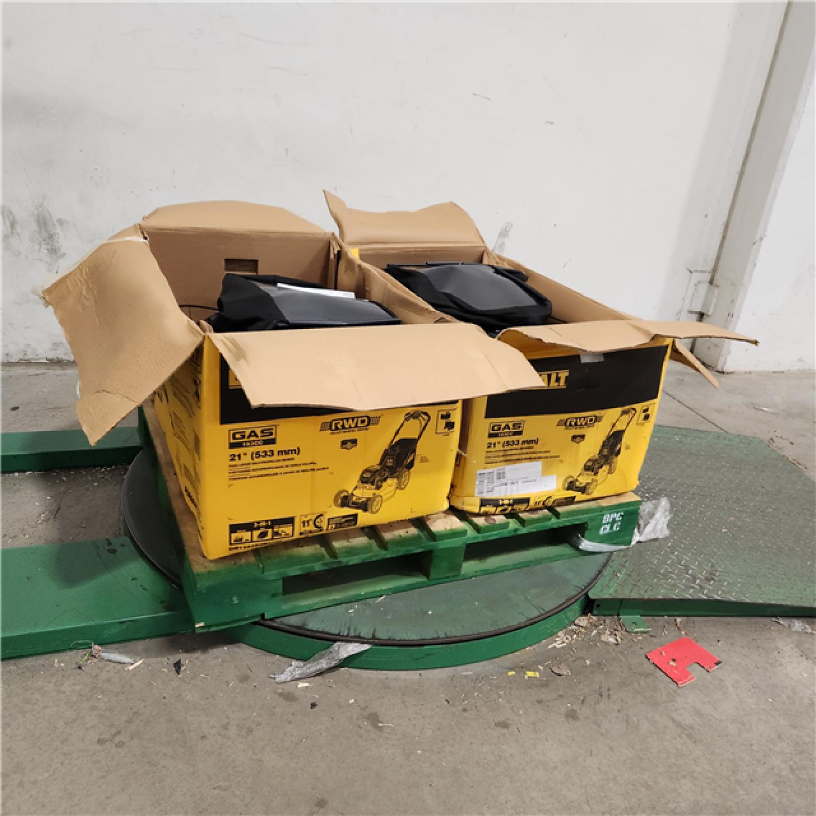 Dallas Location - As-Is DeWalt DW12AVP2R3739 Lawn Mower-Appears Like New Condition(Lot Of 2)