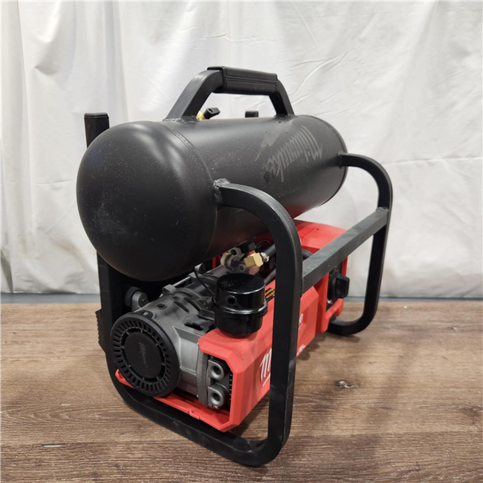 AS-IS M18 FUEL 18-Volt Lithium-Ion Brushless Cordless 2 Gal. Electric Compact Quiet Compressor (Tool-Only)