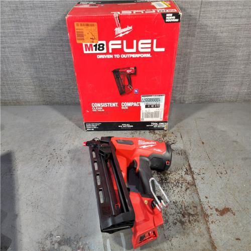 HOUSTON LOCATION - AS-IS (APPEARS LIKE NEW) Milwaukee 2841-20 18V Cordless Gen II 16 Gauge Angled Finish Nailer (Tool Only)