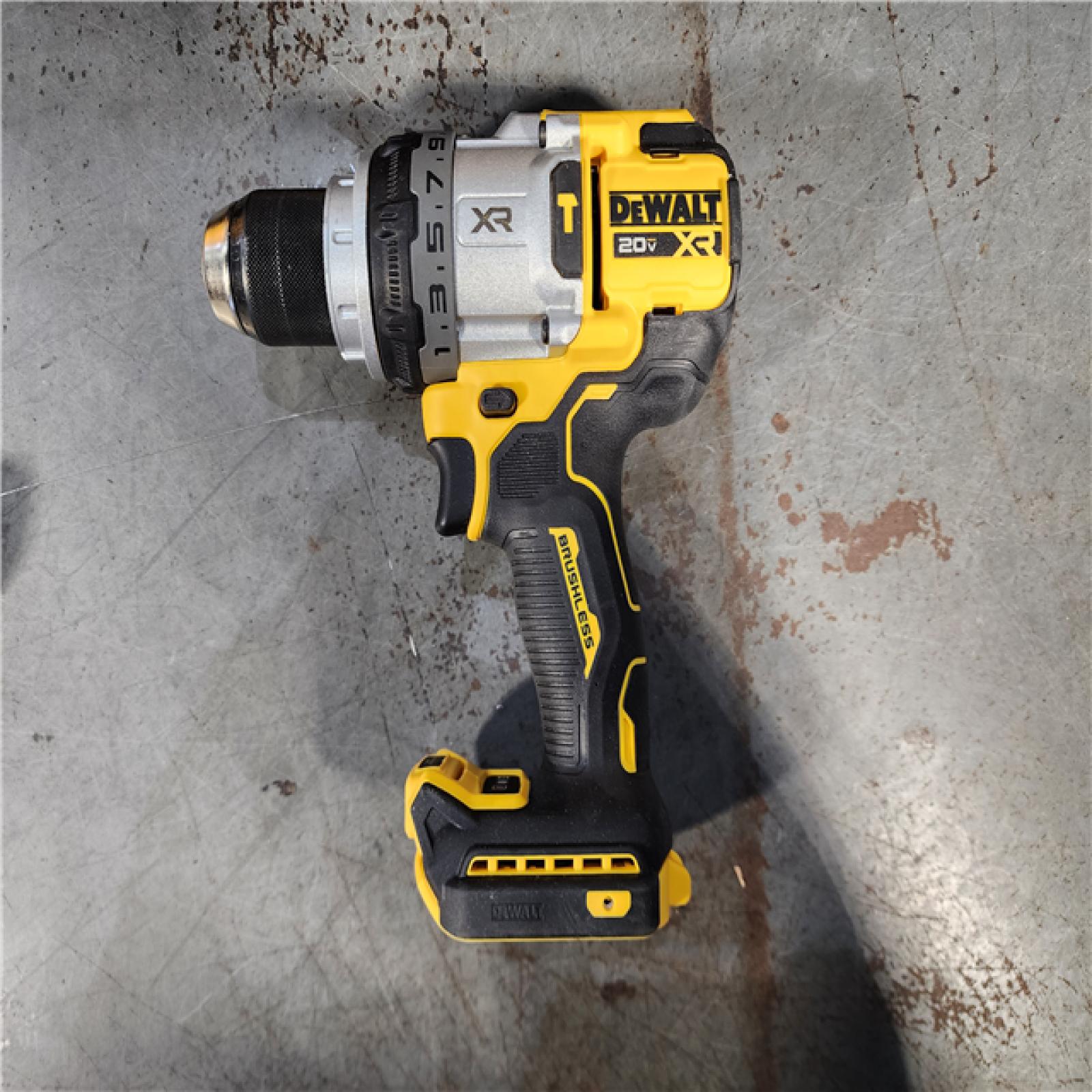 HOUSTON LOCATION - AS-IS DEWALT 20V XR Lithium-Ion Cordless Hammer Drill Kit with 8.0 Ah Battery, Charger and Kit Bag