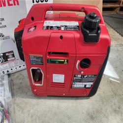 HOUSTON LOCATION - AS-IS 1500-Watt Recoil Start Gasoline Powered Ultra-Light Inverter Generator with 60cc OHV Engine and CO Sensor Shutdown